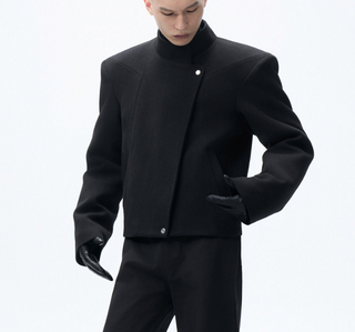 Frkm Scd 26Aw Quilted Woolen Jacket