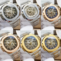 Patek Philippe Two-Tone Nautilus Skeleton Watches (10+ Styles)