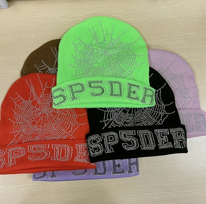 SP5DER Rhinestone Beanies (+More)