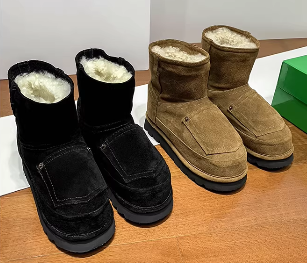 Acne Studios Shearling-Lined Boots