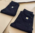 Carhartt Black Double Knee Jeans