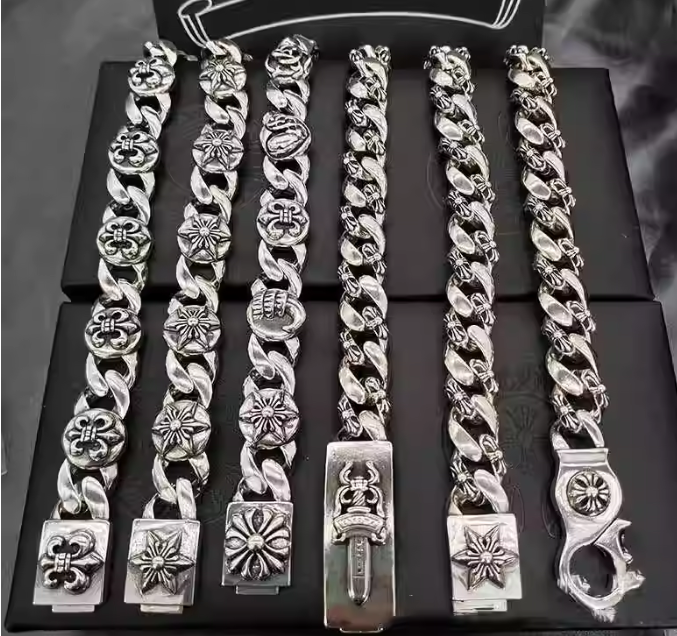 Chrome Hearts Bracelets (S925 Silver)
