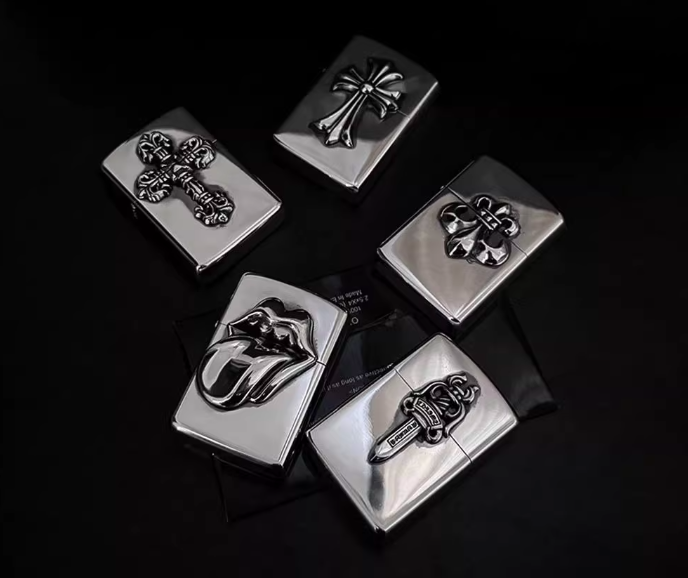 Chrome Hearts Zippo Lighters (S925 Silver)