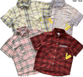 Cough Syrup Plaid Short Sleeve Button Up