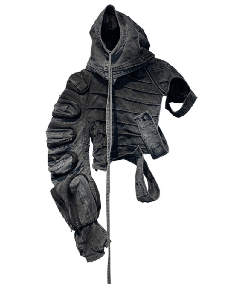 Drklac Pioneer Dune Wasteland Demo Asymmetrical Jacket