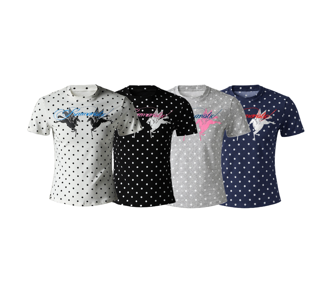 Karmanistic Polka Dot Print Tee