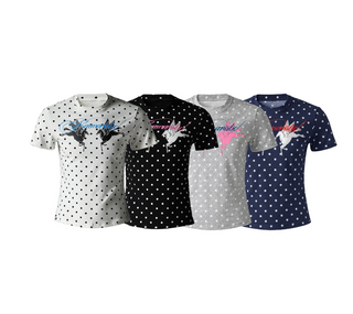 Karmanistic Polka Dot Print Tee