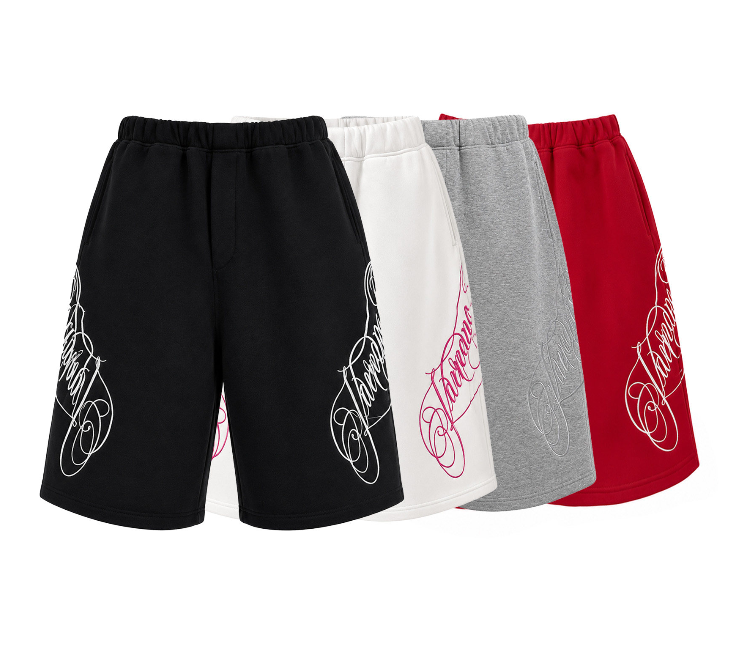 Karmanistic Heavy Embroidered Long Shorts