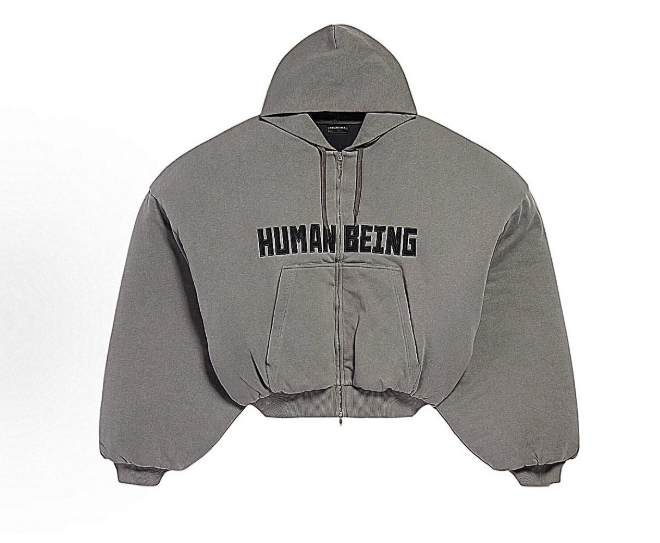 Balenciaga Human Being Padded Jacket