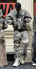 Mowalola x Ksubi Leopard Jeans