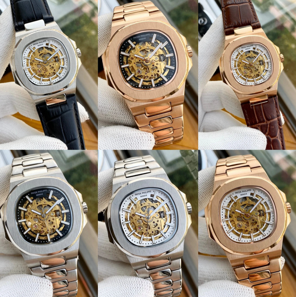 Patek Philippe Nautilus Skeleton Watches (6 Styles)