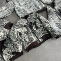 Mowalola x Ksubi Destroyed Leopard Bomber