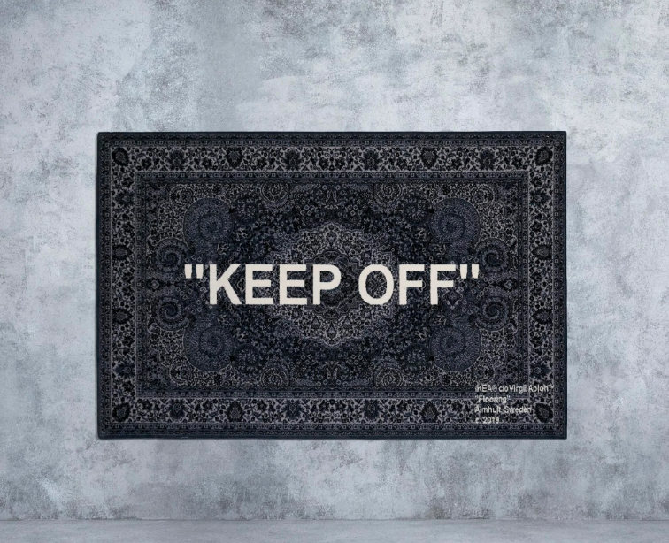Virgil Abloh x IKEA Keep Off Carpet
