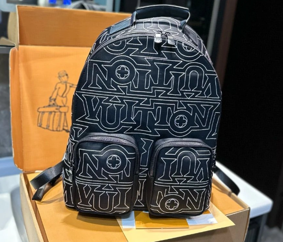 Louis Vuitton Embroidery Backpack