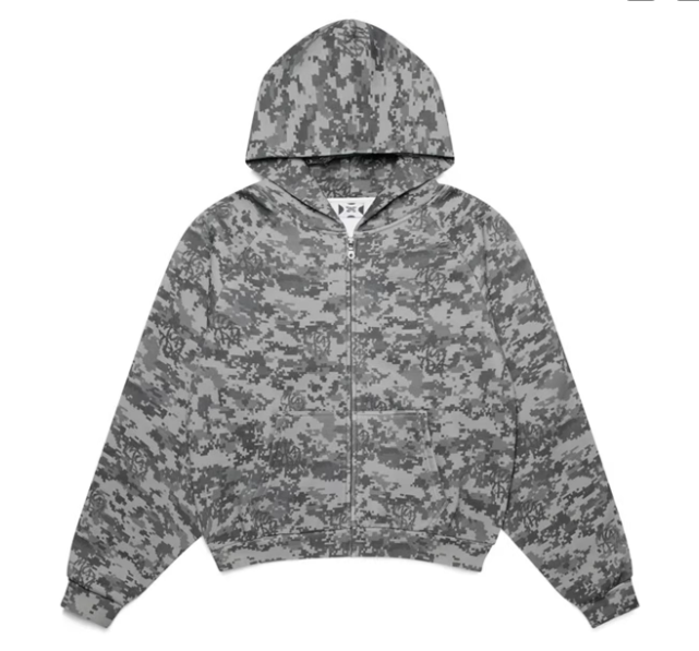 Mertra Camo Zip Up
