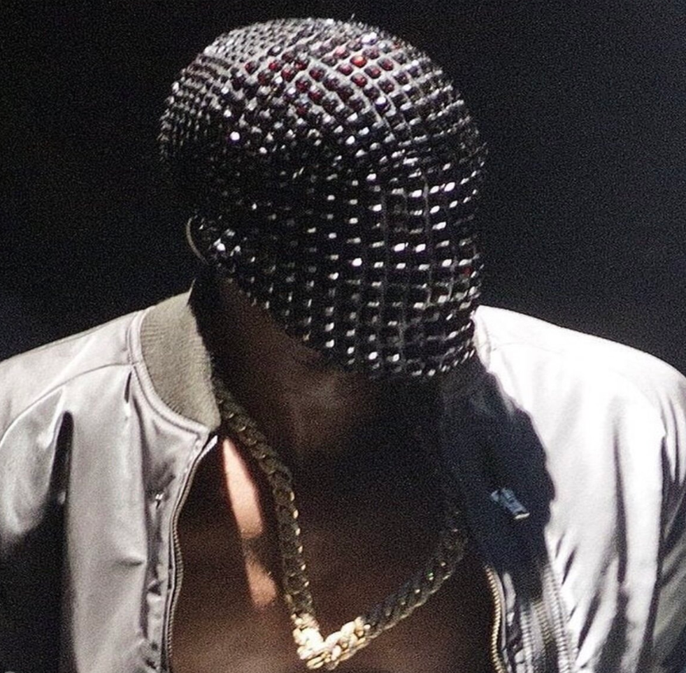 Kanye's Black Margiela Mask