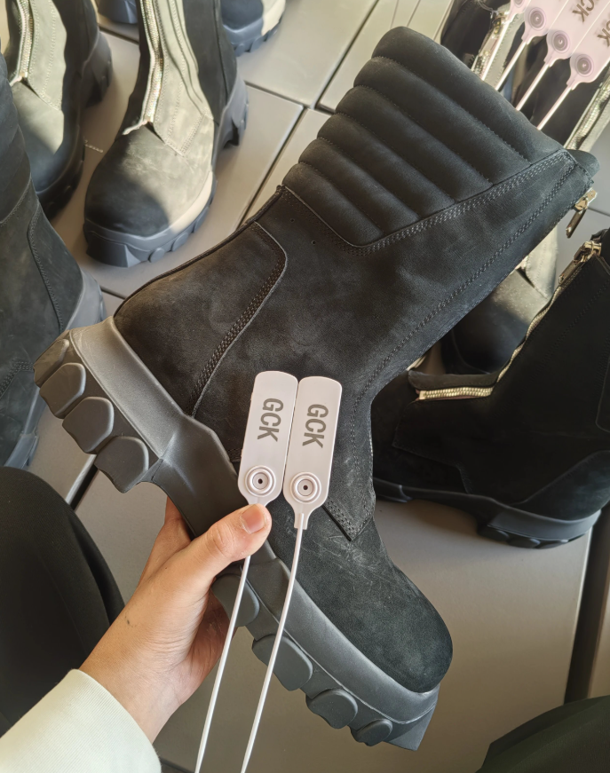 Rick Owens Octopus Front Zip Boots