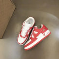 Nike x Louis Vuitton Air Force 1 Low  Virgil Abloh - White/Red   Sneakers