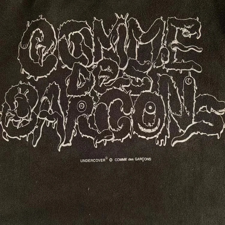 Black cotton UNDERCOVER x COMME des GAR?ONS T-shirt