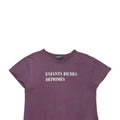 Maroon Enfants Riches D¨¦prim¨¦s logo T-shirt.