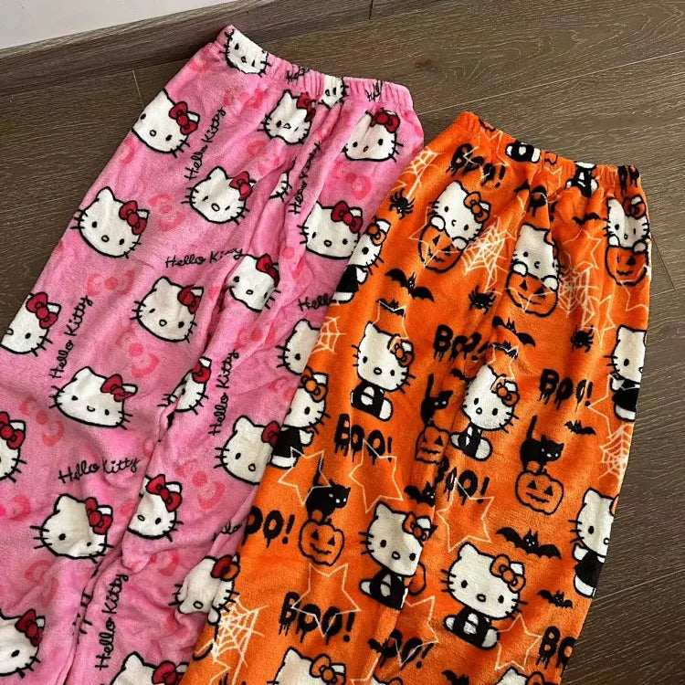 Sanrio Hello Kitty Flannel Pajamas