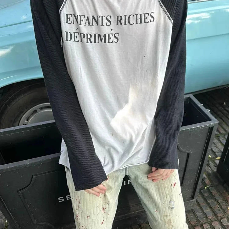 ERD Color-Blocked Longsleeve