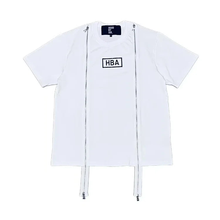 Hood by Air Double-Zip Tee