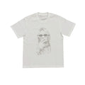 White Number (N)ine T-shirt with Kurt Cobain's image