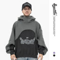 Saint Michael Color-Block Cloud Hoodie