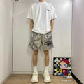 White Stussy basic T-shirt