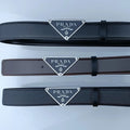 Prada Milano leather belts