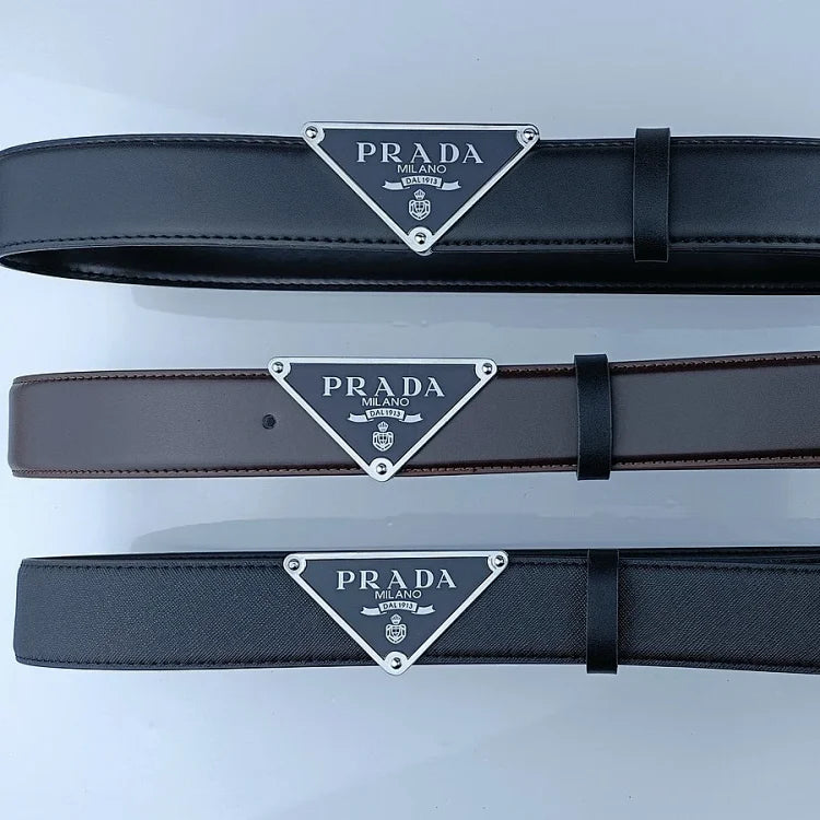 Prada Milano leather belts