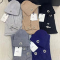 Moncler hat, scarf, gloves, three-piece set