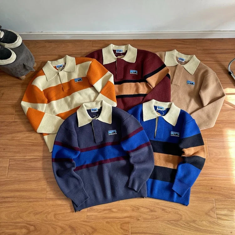 Patagonia Recycled Wool Blend Rugby Sweater