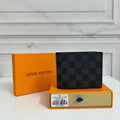Louis Vuitton Damier Graphite Portefoil Marco NM Black Wallet