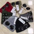 C.P. Company Cotton Goggle Beanies