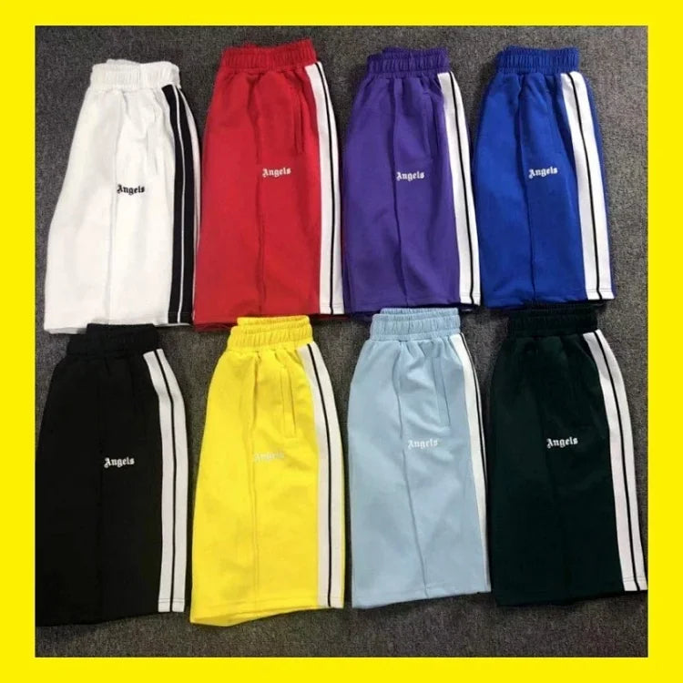 Palm Angels unisex track shorts