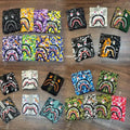 A Bathing Ape (BAPE) Shark Camouflage Zip-Up Hoodie