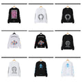 Black Chrome Hearts Triple Cross Logo Long-Sleeve T-Shirt