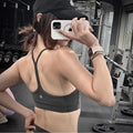 Black Lululemon Flow Y Bra Nulu Sports Bra