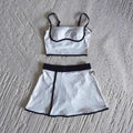Alo Yoga Airbrush Streamlined Bra Vest and Matching Skirt