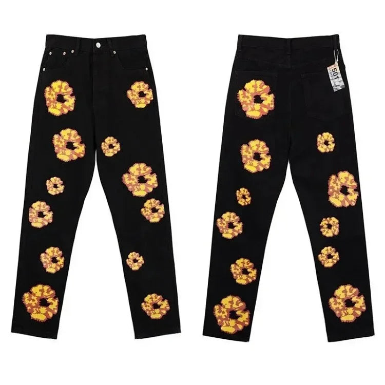 Denim Tears x Offset collaboration: Black 501 jeans
