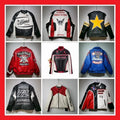 Leather jackets for men and women from various brands and designers