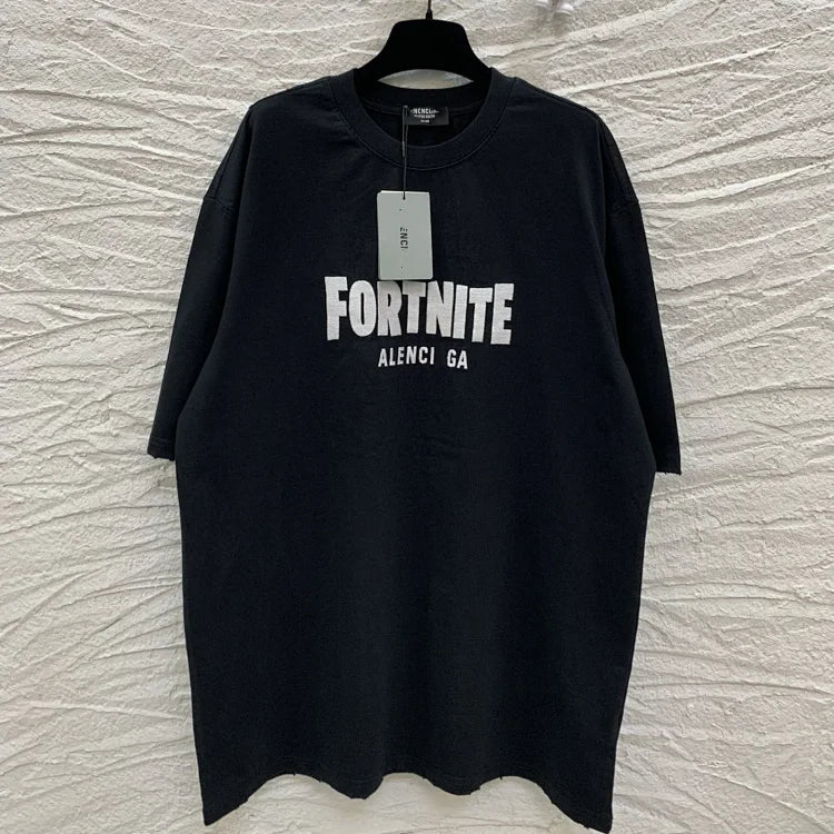 Balenciaga x Fortnite 2021 Collaboration Black Medium T-Shirt