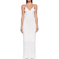 White I.AM.GIA Ellery Mesh Maxi Dress
