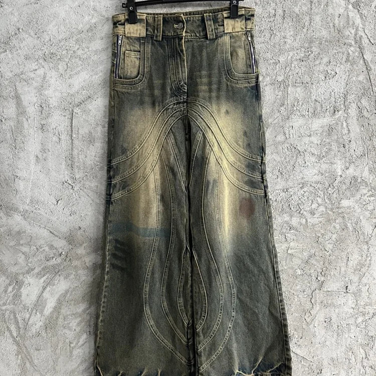 No Faith Studios Wave Jeans