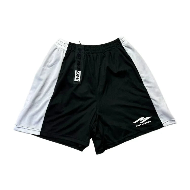 Mowalola's classic black shorts