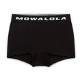 Mowalola brand classic black cotton boxer briefs