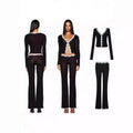Black I.Am.Gia Tashi top