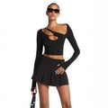 I.AM.GIA Silene Black Top